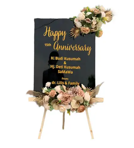 Papan Bunga Akrilik Tembilahan